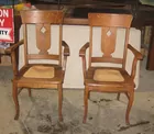Lyn Liechty Auctions, Two Oak Chairs