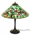 A Fine Stained Glass Table Lamp  