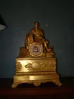 FRENCH GOLD GUILT CLOCK