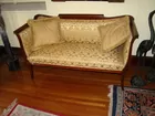 MAHOGNY LOVESEAT