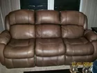 Leather Sofa & Love Seat - Merritt Family Auctions