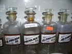 Apothecary Bottles with paper labels