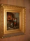 Painting signed and dted 1873