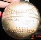 1946 NY Yankess Auto. Ball