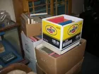 Boxes of Antique reference books