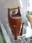 Danish Ice Tub and Candlesticks
