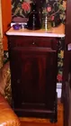 Tall Marble Top Hall Stand