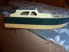 1950's Toy Boat w/Engine