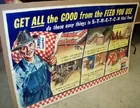LARGE PURINA FARM WAR POSTER!