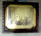 vintage photo family portrait