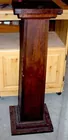 solid wood plant stand