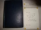 Signed Book & Letter From Winston Churchill