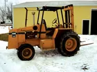 Allis Chalmer 705B tractor forklift