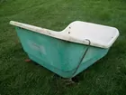 ANTIQUE JOHNSON SNOWMOBILE CABOOSE