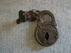 Winchester padlock six lever with two keys