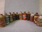 11 Cone top beer cans