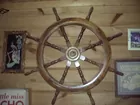 authentic ship's wheel