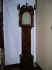 Early Walnut Grandfather Clock
