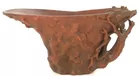Chinese Rhinoceros Horn Libation Cup  