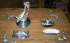 Silver English Desk Set