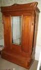 Murphy Wall Bed Cabinet with Mirror 