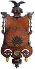 Aesthetic Movement Carved Walnut Pocket