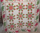 Dated 1856 Hand Made Quilt