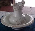 Wash bowl & Pitcher (broken)
