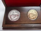 Chinese Dragon & Phoenix Gold & Silver coins