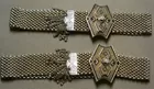 Pair Of Matching Victorian Sister Bracelets