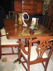 MAHOGANY DINING SUITE A KLEINS AUCTION