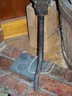 Andirons pair