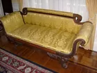 Carved Empire Sofa