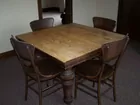 Antique Solid Oak Table/ Chairs