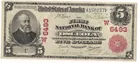1902 $5.00 OSCEOLA,NE NATIONAL CURRENCY