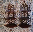 MAHOGANY WHATNOT SHELF