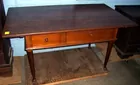 Pad footed southern farm table