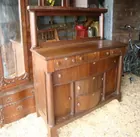 LARGE MAHOGANY SIDEBOARD