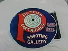 Old Peters Cartridges Flange Ad Sign