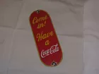 porcelin sign