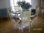 marble-french provencial table and chair
