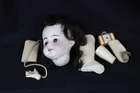 BISQUE DOLLS SIMON HALBIG HEAD PARTS GLASS EYE