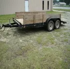 CAR CARRIER TRALIER W/RAMPS
