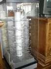 lighted, revolving display case