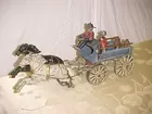 Early Cast Iron Fire Patrol Wagon