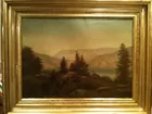 Lake George Oil Painting by C.Coates