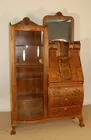 Oak Side by Side Bookcase