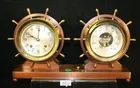 Brass Chelsea Ships Clock & Barometer