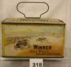Winner Cut Tobacco Lunch Box Tin