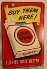 Tin Sign, Lucky Strike